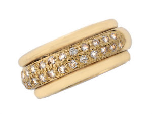 Ring Band drehbar Gelbgold Diamond 0,50ct UVP 4.789.-