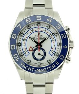 YACHT MASTER II 116680 IN ACCIAIO, 44MM