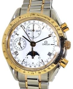 ANNUAL CALENDER 54060491 STEEL YELLOW GOLD, 38MM