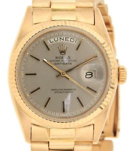 DAY DATE 1803 IN YELLOW GOLD, 36MM