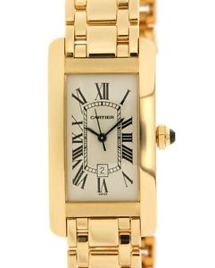 TANK USA "AMERICAINE" 1725 IN YELLOW GOLD 18KT