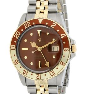 GMT I 16753 IN STEEL AND YELLOW GOLD, 40MM