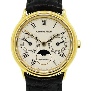 Audemars Piguet Classic Day-Date Moonphase 18k Yellow Gold Watch