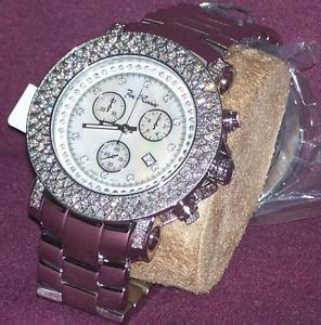 New Authentic Mens JOJO Joe Rodeo Junior  8.00 CT.aprx.real diamond watch. jju20