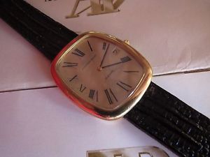 Audemars Piguet Big Automatic mens wristwatch 18K solid gold case 35 mm. aside