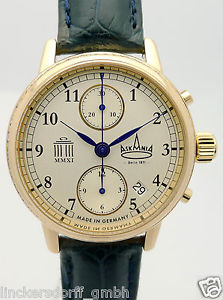 ASKANIA QUA-140 DIAMANTB.18ct ROTGOLD AUTOM.CHRONOGRAPH-LIMITED EDITION 004/140