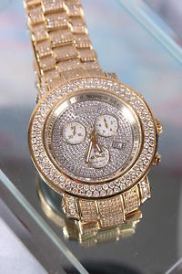 New Authentic Mens JOJO Joe Rodeo Junior #JJU38  19.50 CT.aprx.Diamonds Watch