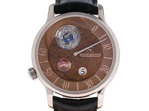 Schwarz Etienne Set - Ode auf die Woche - Freitag Venus 18kt Weißgold Tourbillon