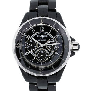 Chanel J12 Black Automatic Chronograph 41mm Watch