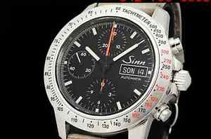 Auth Sinn 303. Chronograph SS Auto Men's Watch(S A0318)