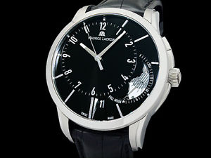 Auth Maurice Lacroix Pontos PT6318-SS001-330 SS Auto Men's Watch(S A47633)