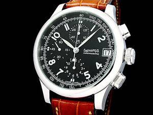 Auth EBERHARD Chrono Travel Se Toro 31051 SS Auto Men's Watch(S A47865)