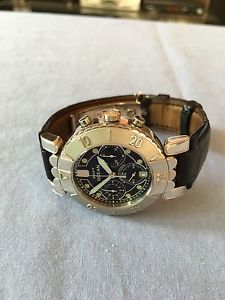 Harry Winston Platinum Ocean Submariner Chronograph Watch