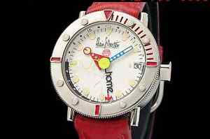 Auth Alain Silbestein Marine G 2893-2 SS Auto Men's Watch(S Z8068)