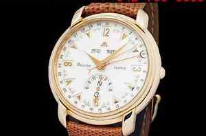 Auth Maurice Lacroix Masterpiece 44 367 K18PG Auto Men's Watch(S A1402)
