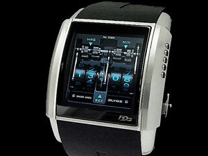 Auth HD3 H. Dee Three Slide Digital SS Quartz Men's Watch(S A47679)