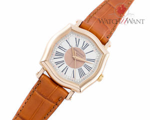 Roger Dubuis Sympathie Earliest Shape Sapphire Variant Geneva Seal 18k Rose Gold