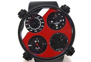 AUTHENTIC MECCANICHE VELOCI Only One Quattro Valvole Evolution 48 F1 Wristwatch