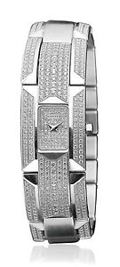 Ladies 18K White Gold CONCORD LA SCALA  3.21 DIAMONDS TCW Luxury watch 0310307