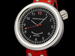 Auth GIULIANO MAZZUOLI Manometoro SS Auto Men's Watch(S A47551)
