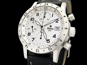 AUTH TUTIMA FX-UTC Chronograph  740 MEN'S SS AUTOMATIC WATCH(S A45761)