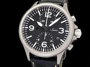 Auth Sinn Chronograph 756 SS Automatic Men's Watch(S A45472)