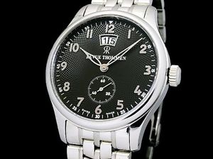 Auth REVUE THOMMEN Big Date 16060.2137 SS Automatic Men's 【UNUSED】(S a46014)