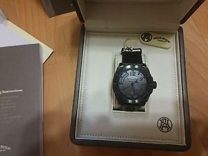 Authentic ARMAND NICOLET, Men's Watch, Titanium DLC Coated Case UVP - 4900$!!!
