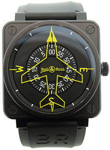 Bell & Ross Aviation BR01 Heading Automatic Watch BR01-92-HEADING MSRP: $6,000