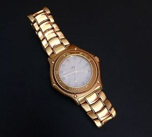 Ebel Discovery Diver´s 200 m Quartz - Gold 18K - Goldband - 175 Gr - Marked 750