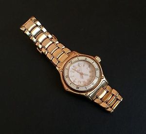 Ebel Discovery Diver's 200 m Quartz - Gold 18k - Gold Band & Bezel - Marked 750