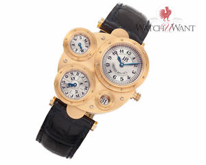 Halter-Barnes Antiqua Perpetual Calendar Vianney Halter 18k Rose Gold Prototype