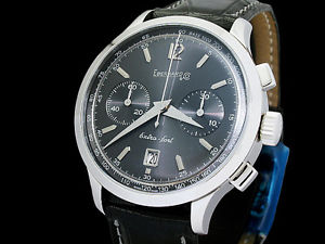 Auth EBERHARD Extra Flat Chronograph 31953.3 SS Auto Men's Watch(S A46990)