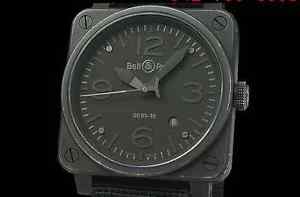 Auth Bell & Ross BR03-92 Phantom Black Index Auto Men's Watch(S Z9850)