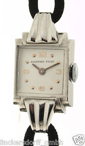 AUDEMARS PIGUET DAMENARMBANDUHR IM DESIGN GEHÄUSE IN STAHL -SELTEN- 1940er JAHRE