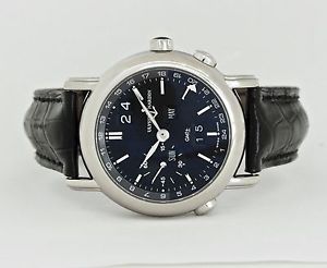 ULYSSE NARDIN - GMT Perpetual Calendar Dual Time White Gold Black Dial 320-22/92