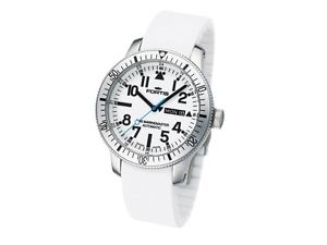 Fortis Herrenuhr B-42 Marinemaster Day Date White 647.11.42 SI 02