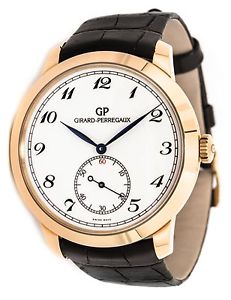 NEW Girard-Perregaux Classique Elegance 18kt Rose Gold Watch 49534-52-711-BK6A