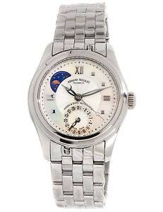 Armand Nicolet Mujer M03 Moon Acero Reloj De Pulsera Automático 9151A-AN-M9150