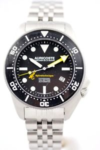 Montre Plongée Auricoste Spirotechnique 300 Automatique Acier
