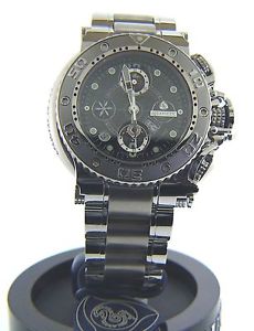 AUTHENTIC AQUANAUTIC AUTOMATIC KING CHRONOGRAPH WATCH KCWCHV0002 NEW WITH BOX