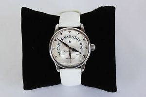 Louis Erard White Silver Stainless Steel Round Face Automatic Watch