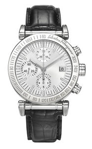 Ferragamo Men's F50LCA9902 S009 Salvatore Automatic Chronograph Leather Watch