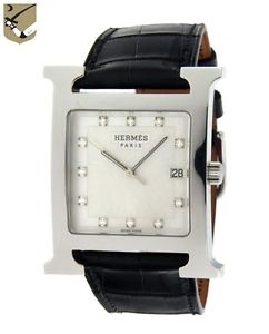 HH1.810 Hermes H Heure Madreperla - 2014 - con scatola e garanzia originali