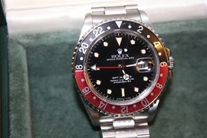 Orologio Rolex GMT Master II acciaio