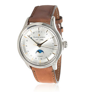 Men's Maurice Lacroix Les Classiques Phase de Lune LC6068 Automatic Steel Watch