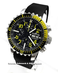 Fortis B-42 Marinemaster Yellow Day/Date Chronograph (neu)