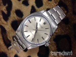 ROLEX PRECISION NO DATE REF. 6427 CAL. 1225 FROM 1970 ARGENTEE DIAL OYSTER BAND