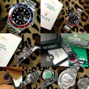 ROLEX GMT MASTER 1 REF. 16700 SER. U FROM 1998 RARE "SWISS" DIAL FULL SET