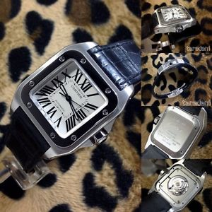 CARTIER SANTOS 100 MID UNISEX SIZE REF. 2878